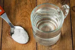 2 Bicarbonato di sodio e acqua