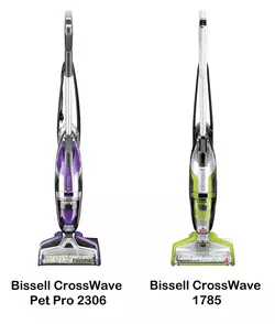 Bissell CrossWave Cordless Vs CrossWave Pet Pro 2306A